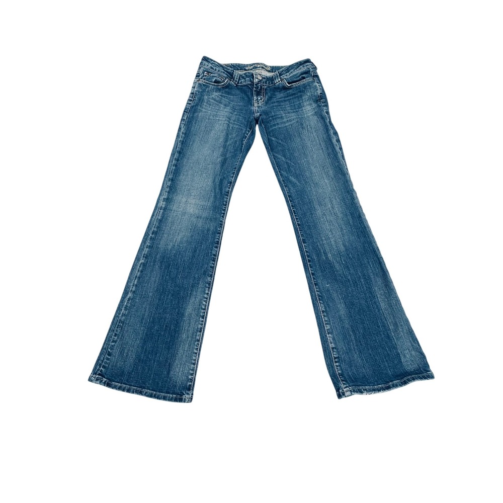 Vintage American Eagle Boyfriend 77 Jeans Womens 8 Bootcut Flare Low Rise Y2K